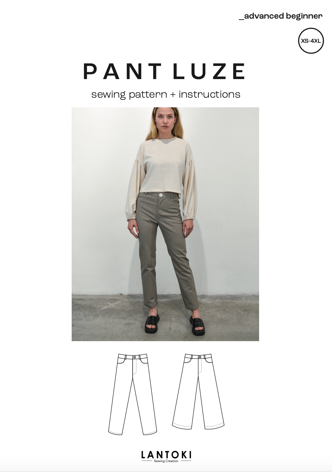 Luze pants pattern