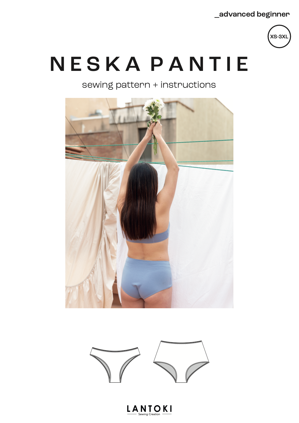 Neska pattern panties